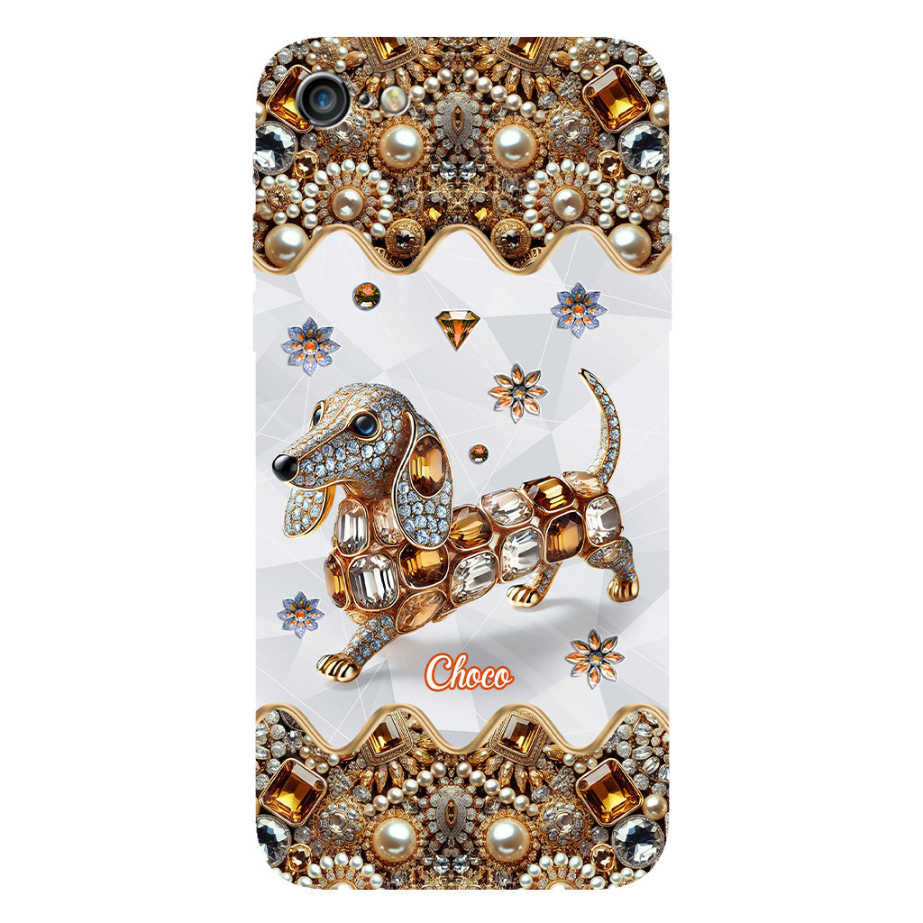 Love Dachshunds - Personalized Dog Full Print Phone Case