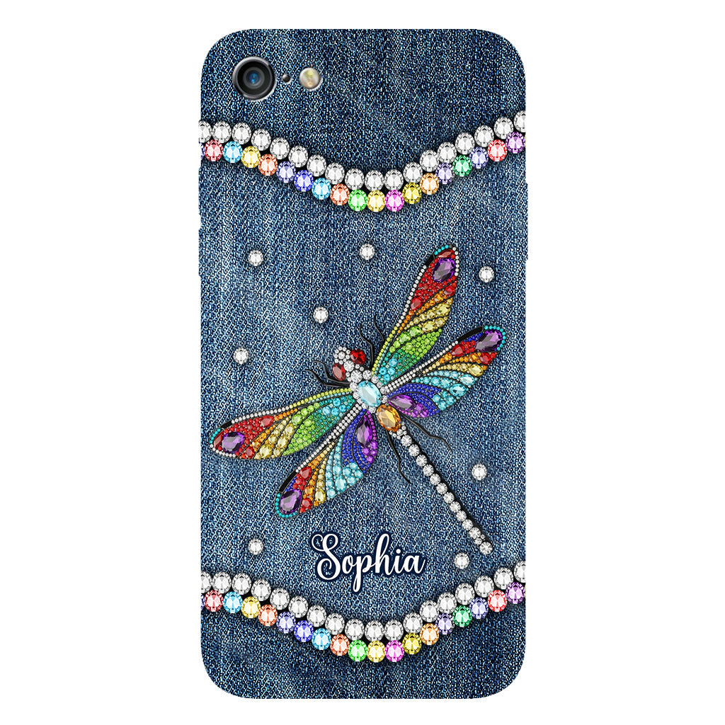 Beautiful Dragonfly - Personalized Dragonfly Full Print Phone Case