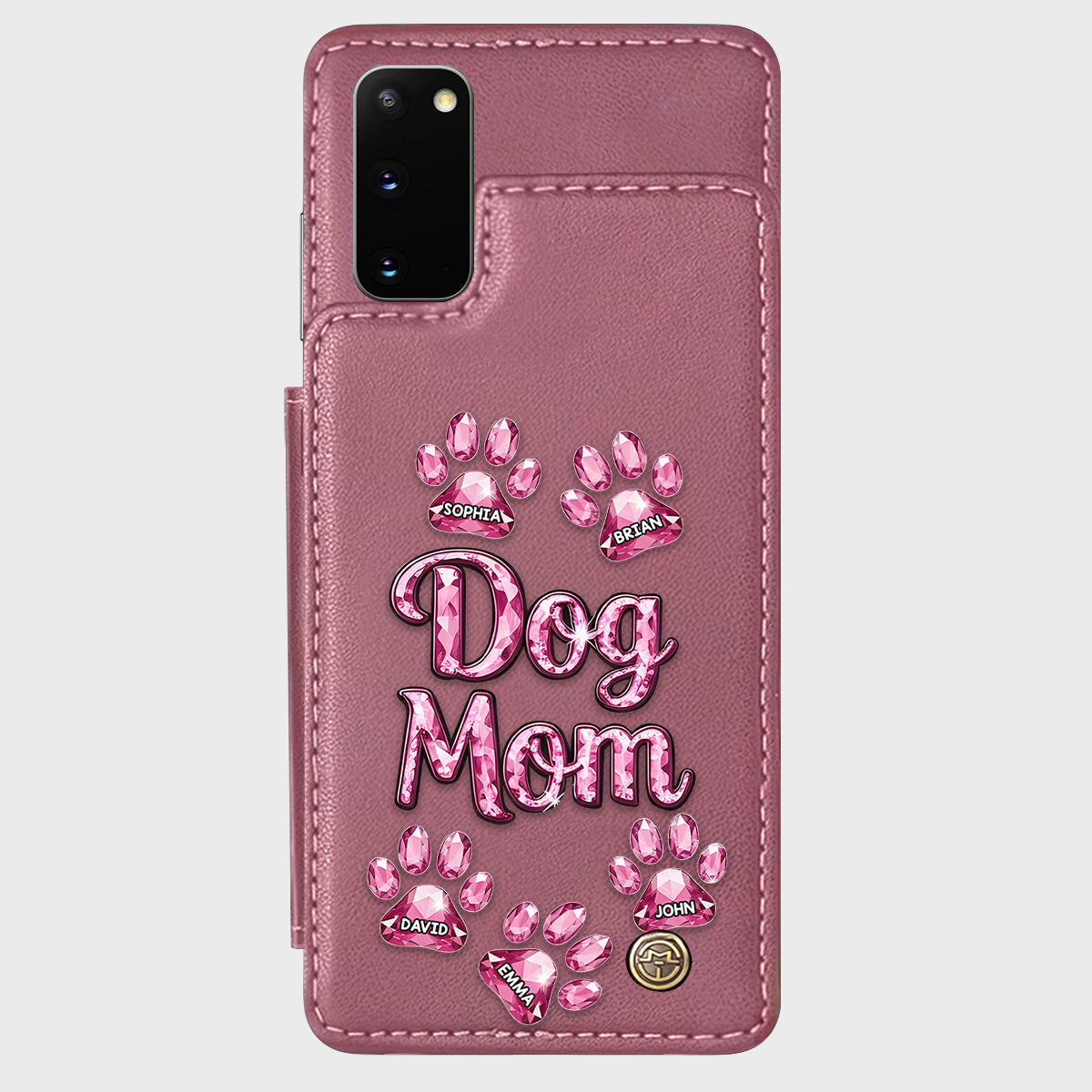 Dog Mom - Personalized Dog Wallet Phone Case