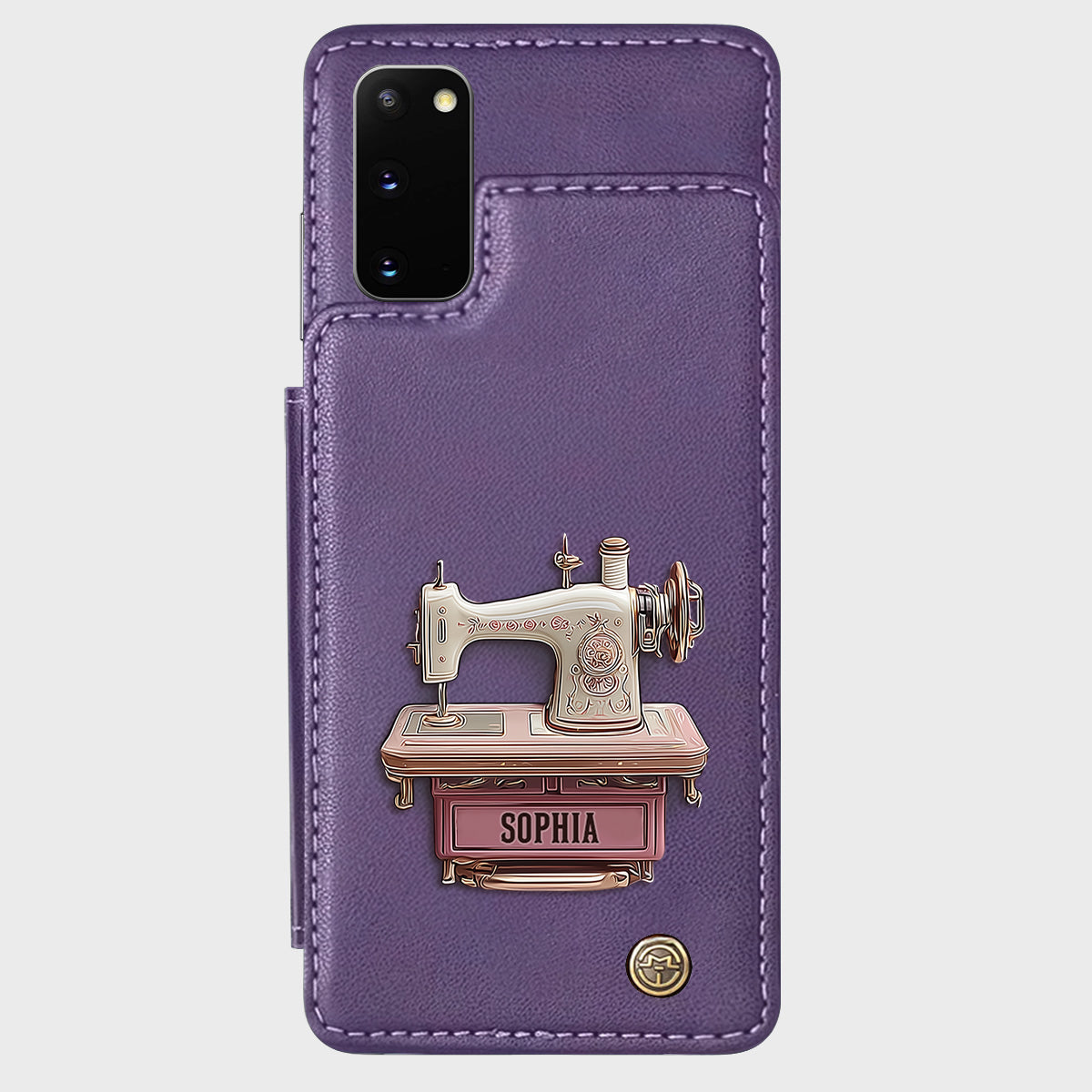 Sewing Machine - Personalized Sewing Wallet Phone Case