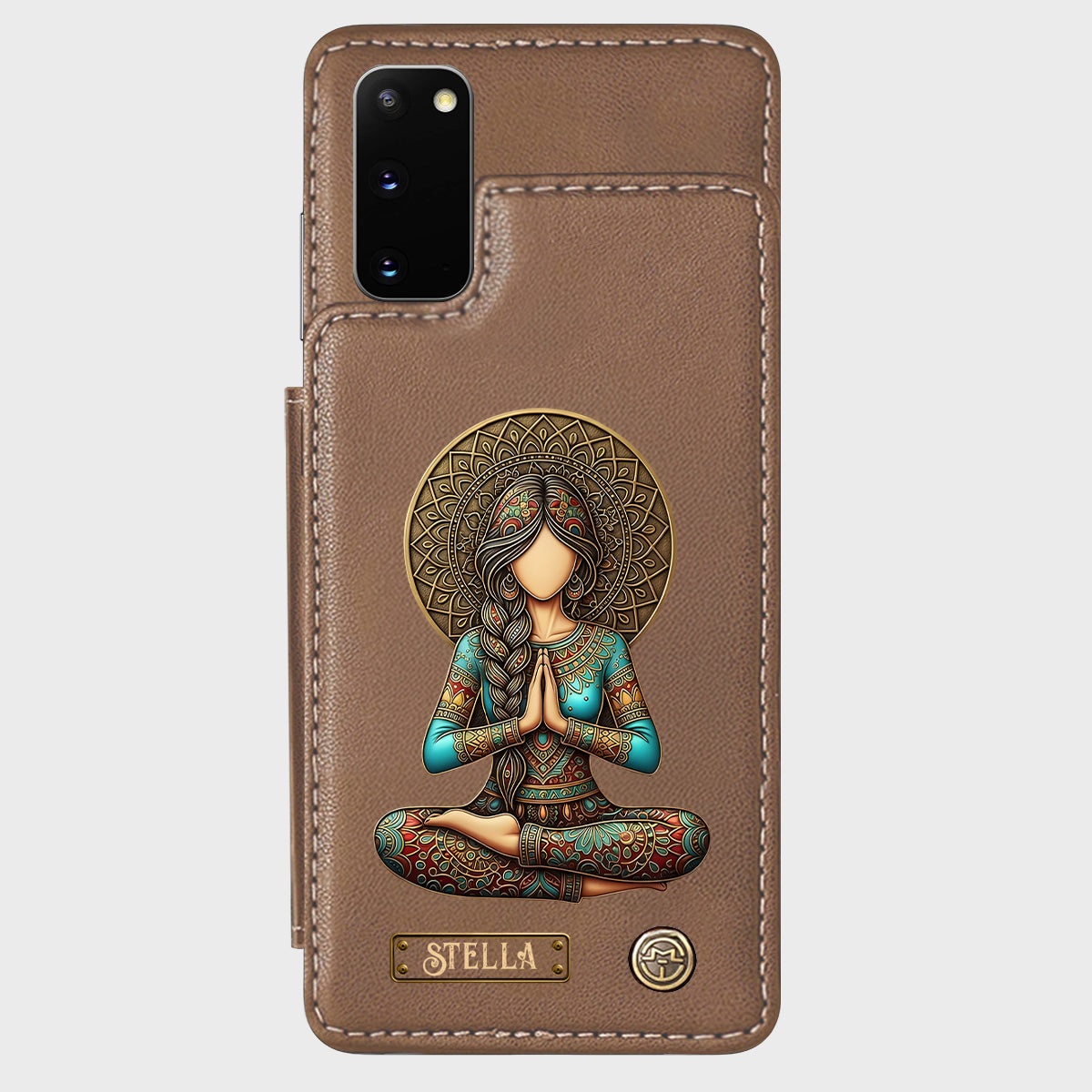 Lose Your Mind Find Your Soul - Personalized Yoga Wallet Phone Case