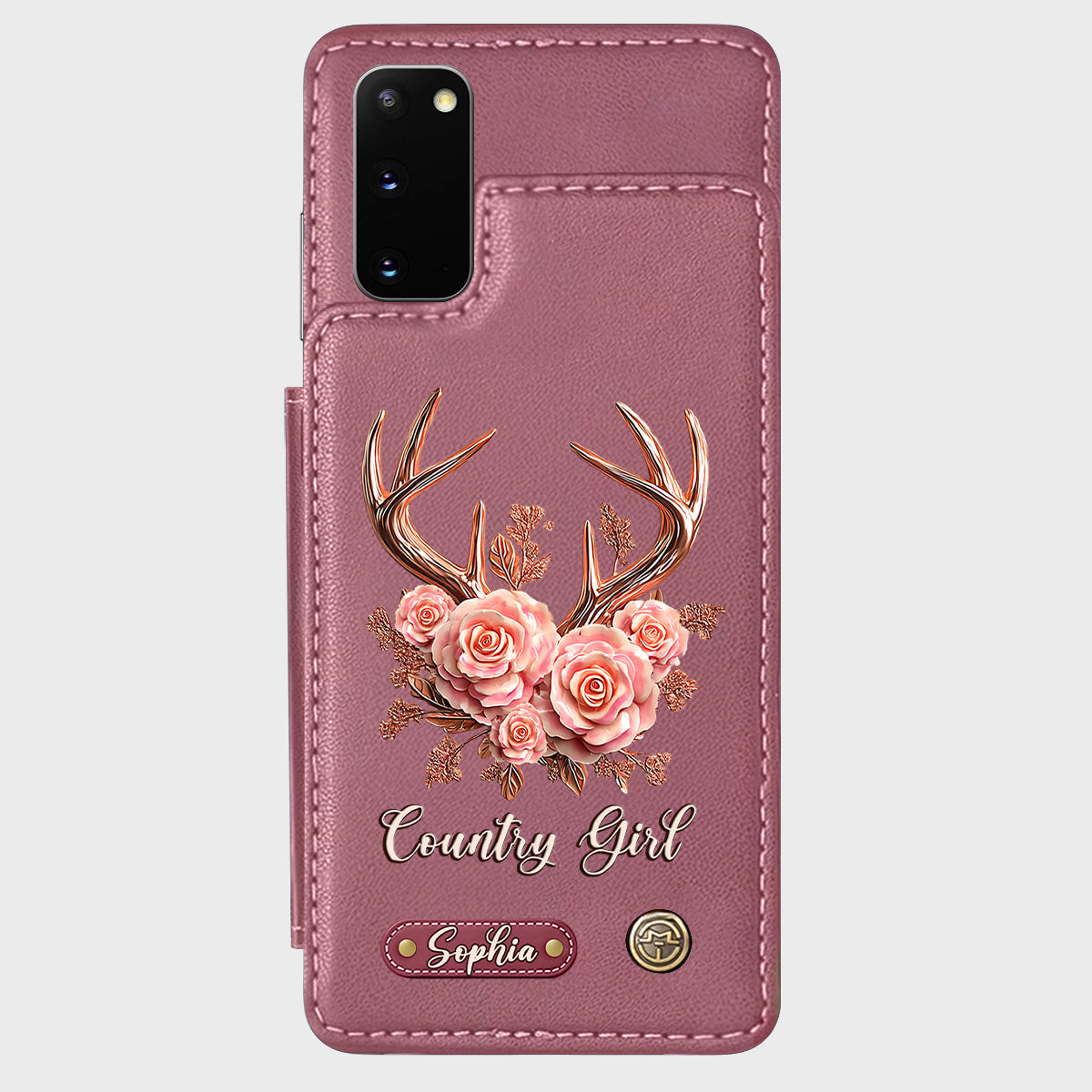 Country Girl - Personalized Hunting Wallet Phone Case