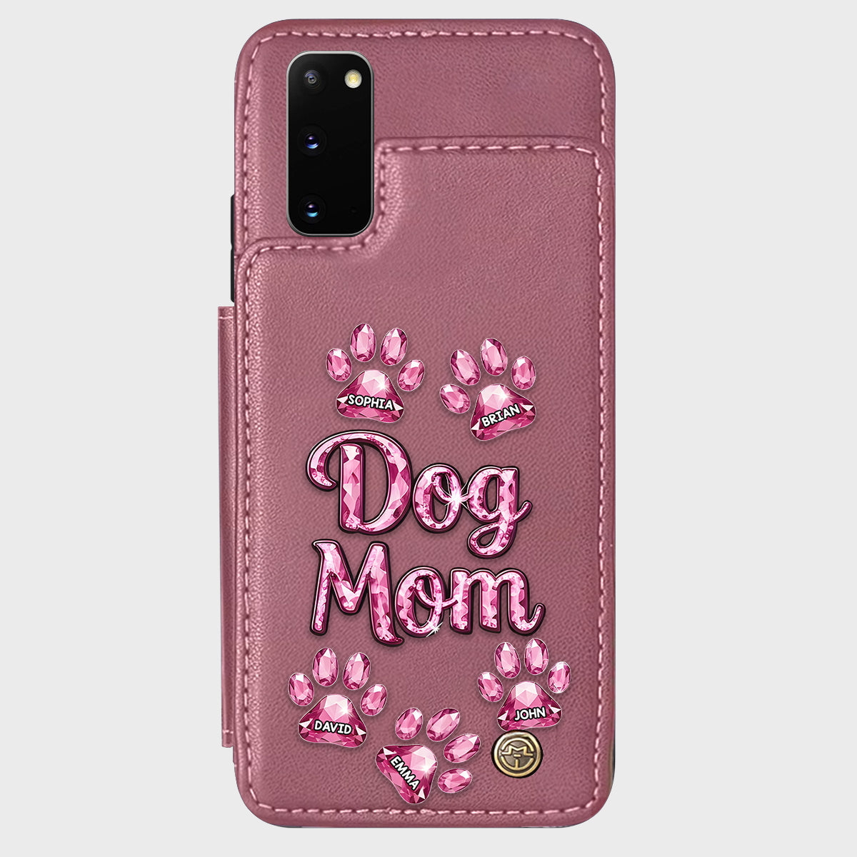 Dog Mom - Personalized Dog Wallet Phone Case