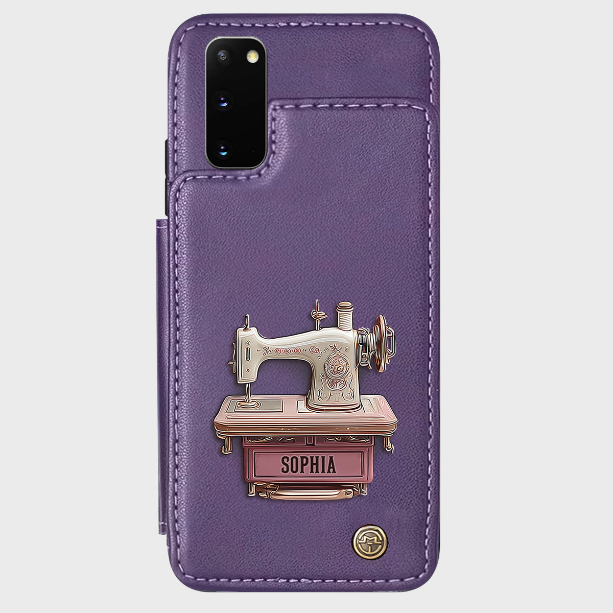 Sewing Machine - Personalized Sewing Wallet Phone Case