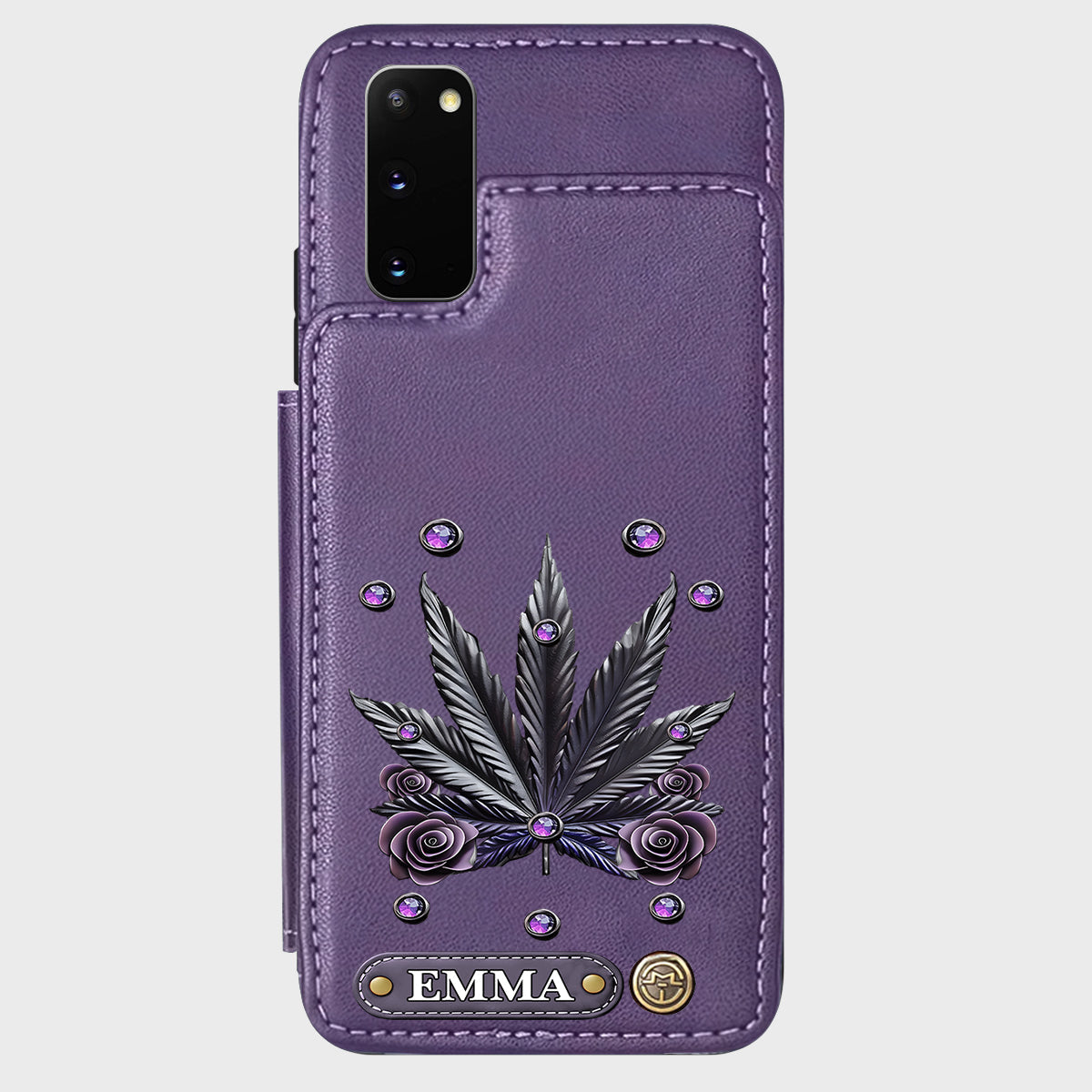 Beautiful Marijuanas - Personalized Weed Wallet Phone Case