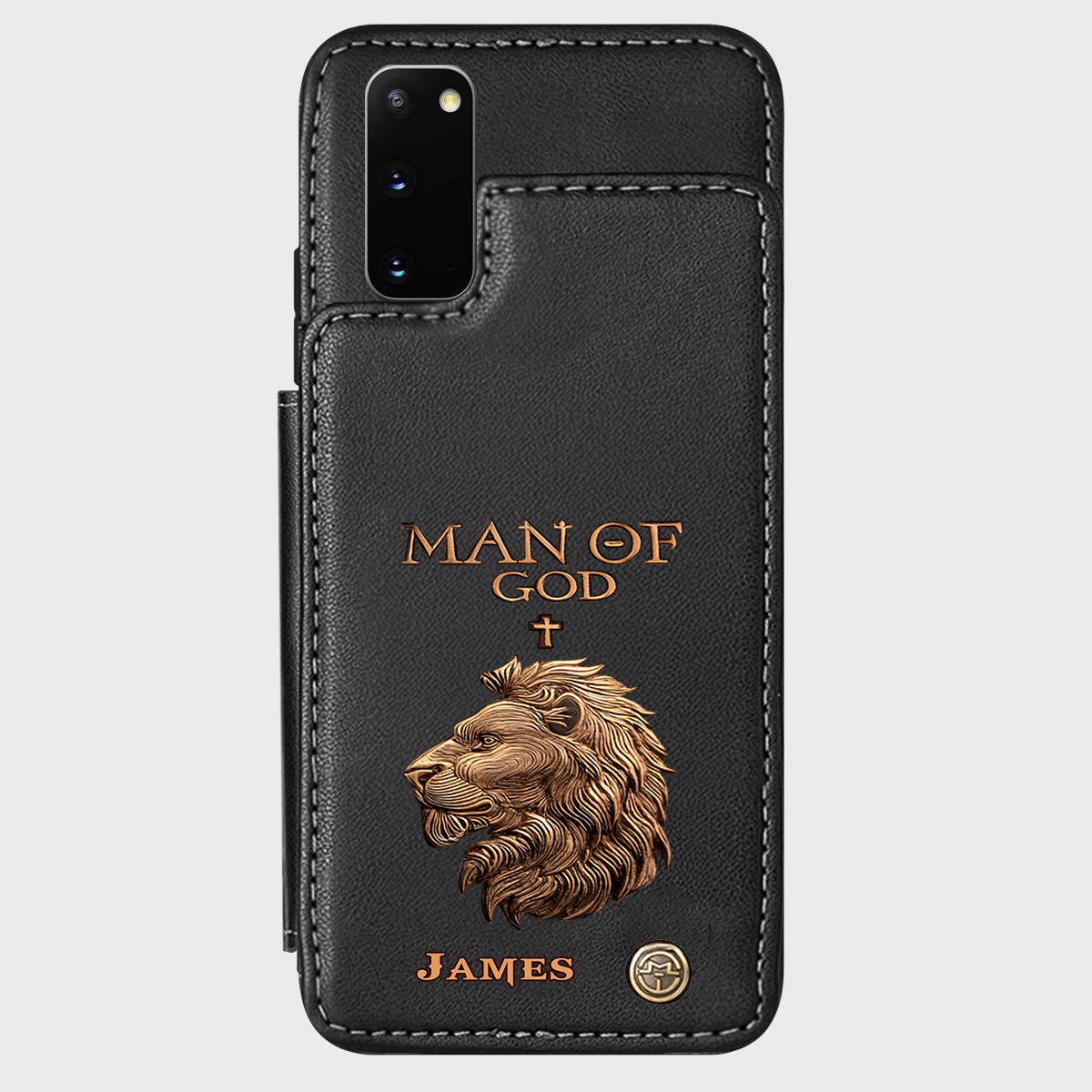 Man Of God - Personalized Christian Wallet Phone Case