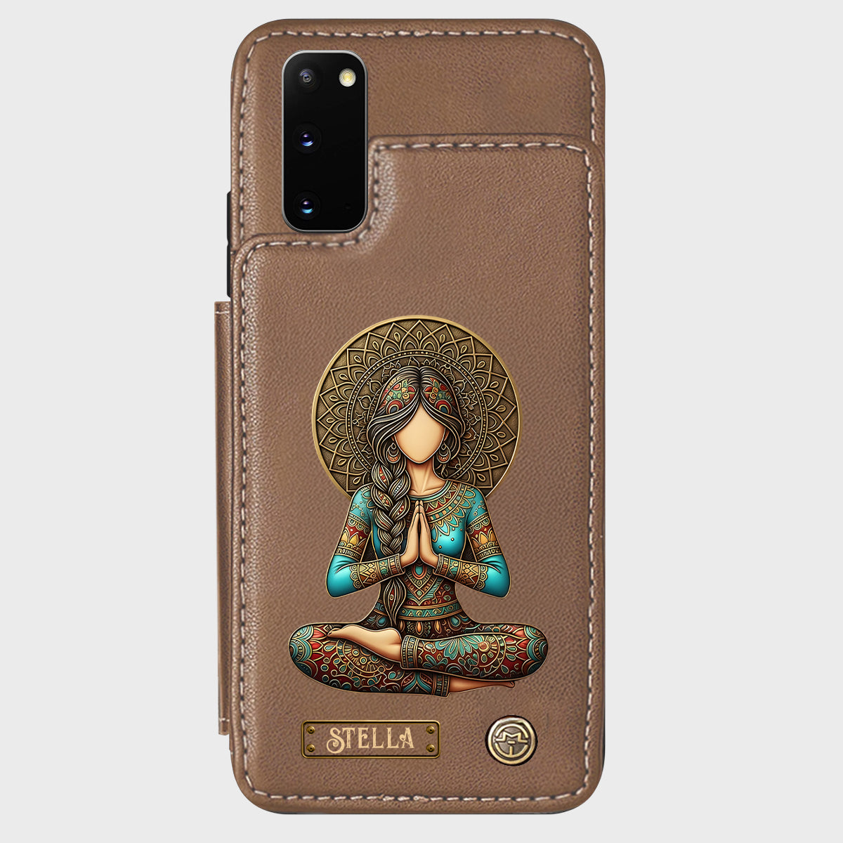 Lose Your Mind Find Your Soul - Personalized Yoga Wallet Phone Case