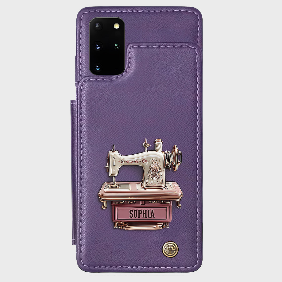 Sewing Machine - Personalized Sewing Wallet Phone Case