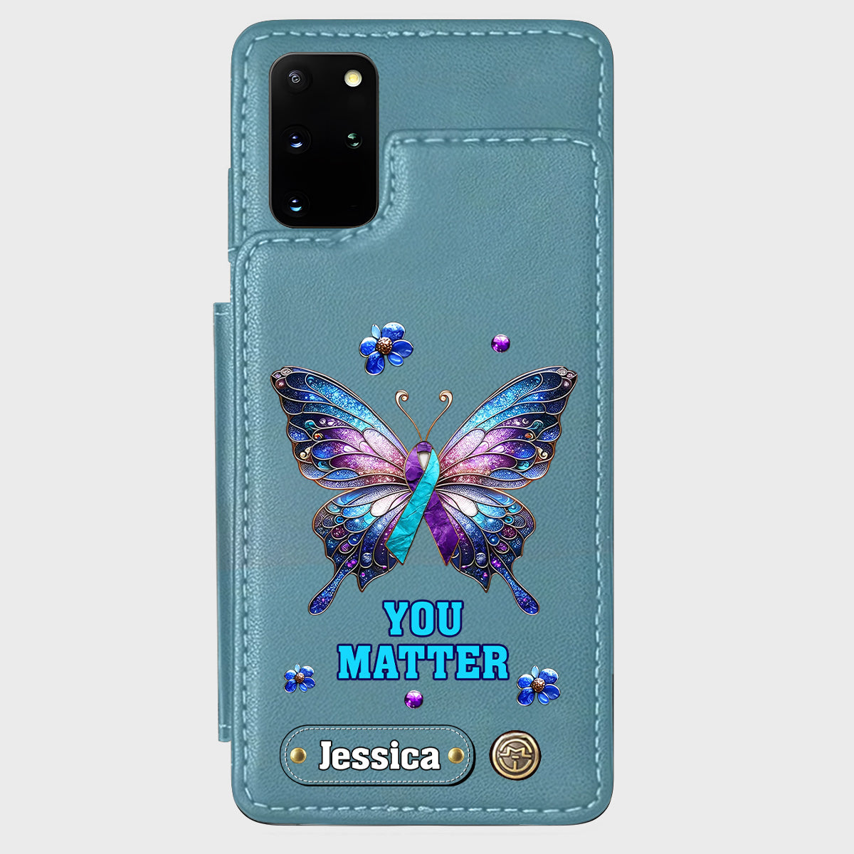 You Matter - Personalized Suicide Prevention Wallet Phone Case