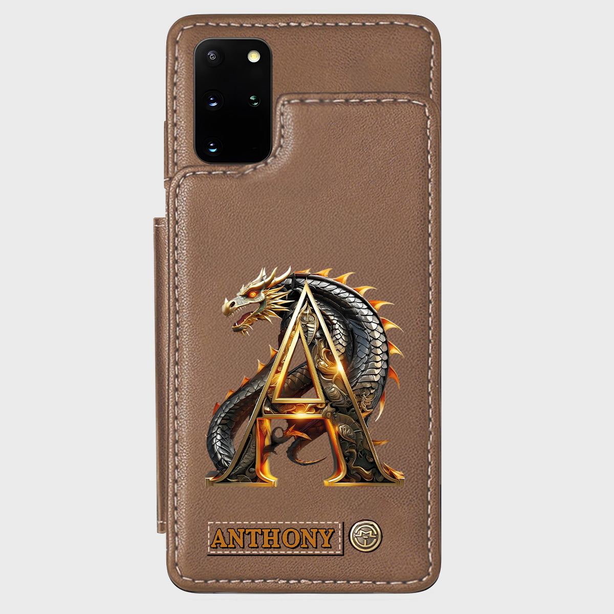 Love Dragons - Personalized Dragon Wallet Phone Case
