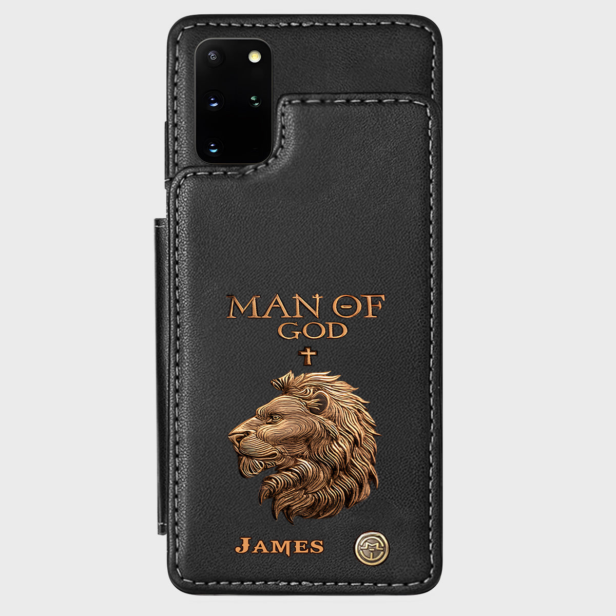 Man Of God - Personalized Christian Wallet Phone Case