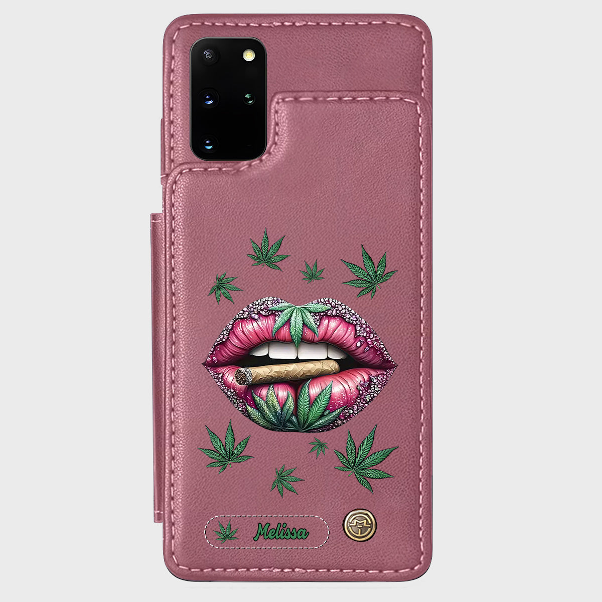 Get High - Personalized Weed Wallet Phone Case