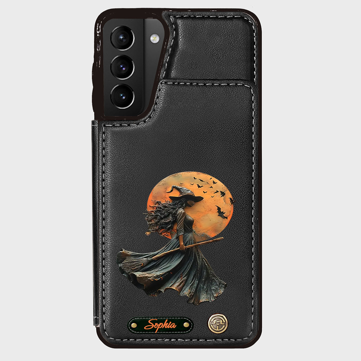 Magical Witch - Personalized Witch Wallet Phone Case