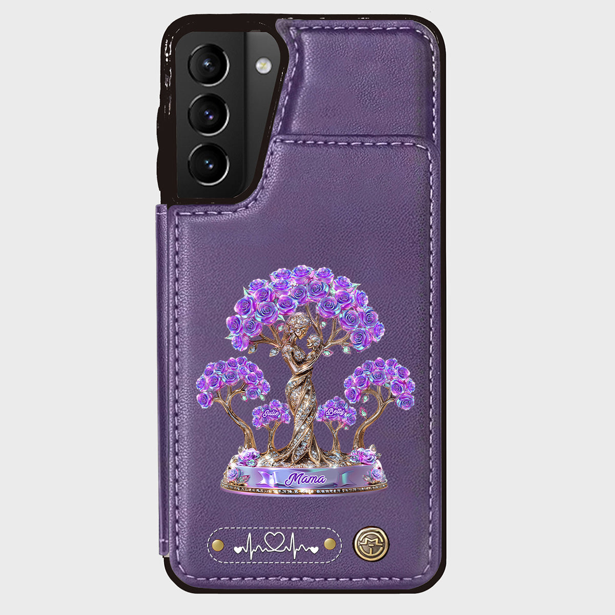 Best Mom Ever - Personalized Mother Wallet Phone Case