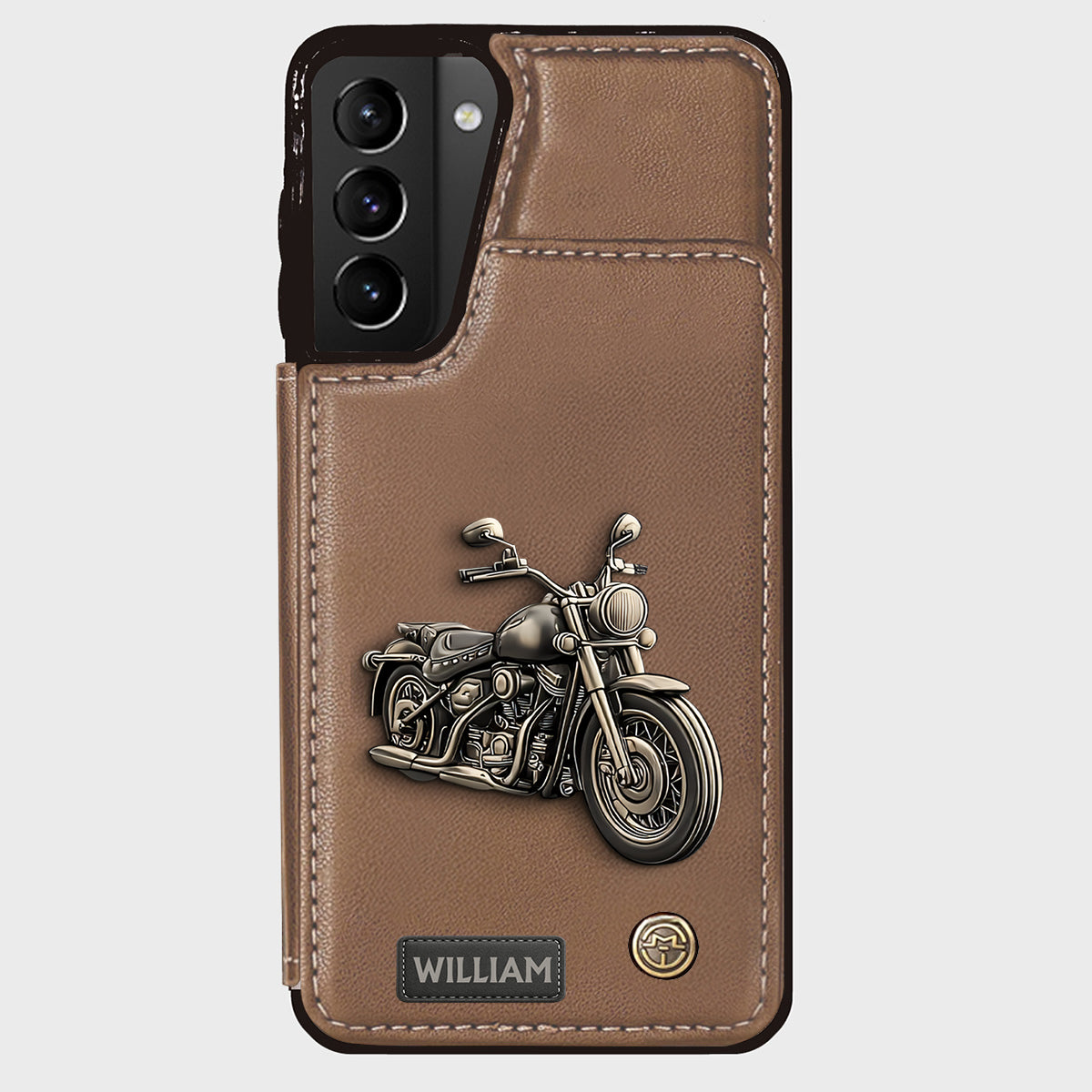 Motorcycle Enthusiast - Personalized Biker Wallet Phone Case