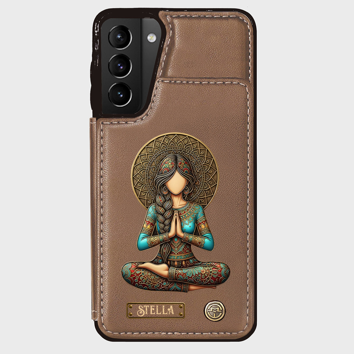 Lose Your Mind Find Your Soul - Personalized Yoga Wallet Phone Case