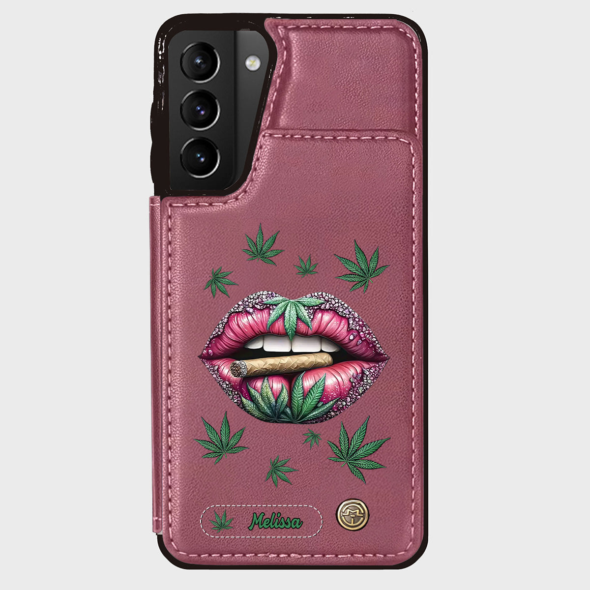 Get High - Personalized Weed Wallet Phone Case