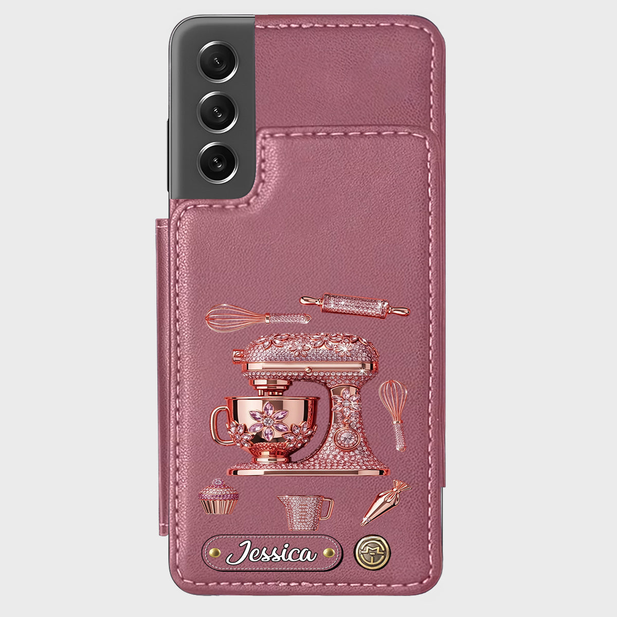 Love Baking - Personalized Baking Wallet Phone Case