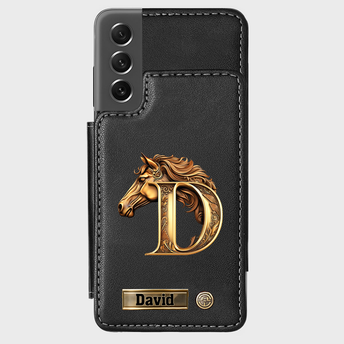 Love Horse - Personalized Horse Wallet Phone Case