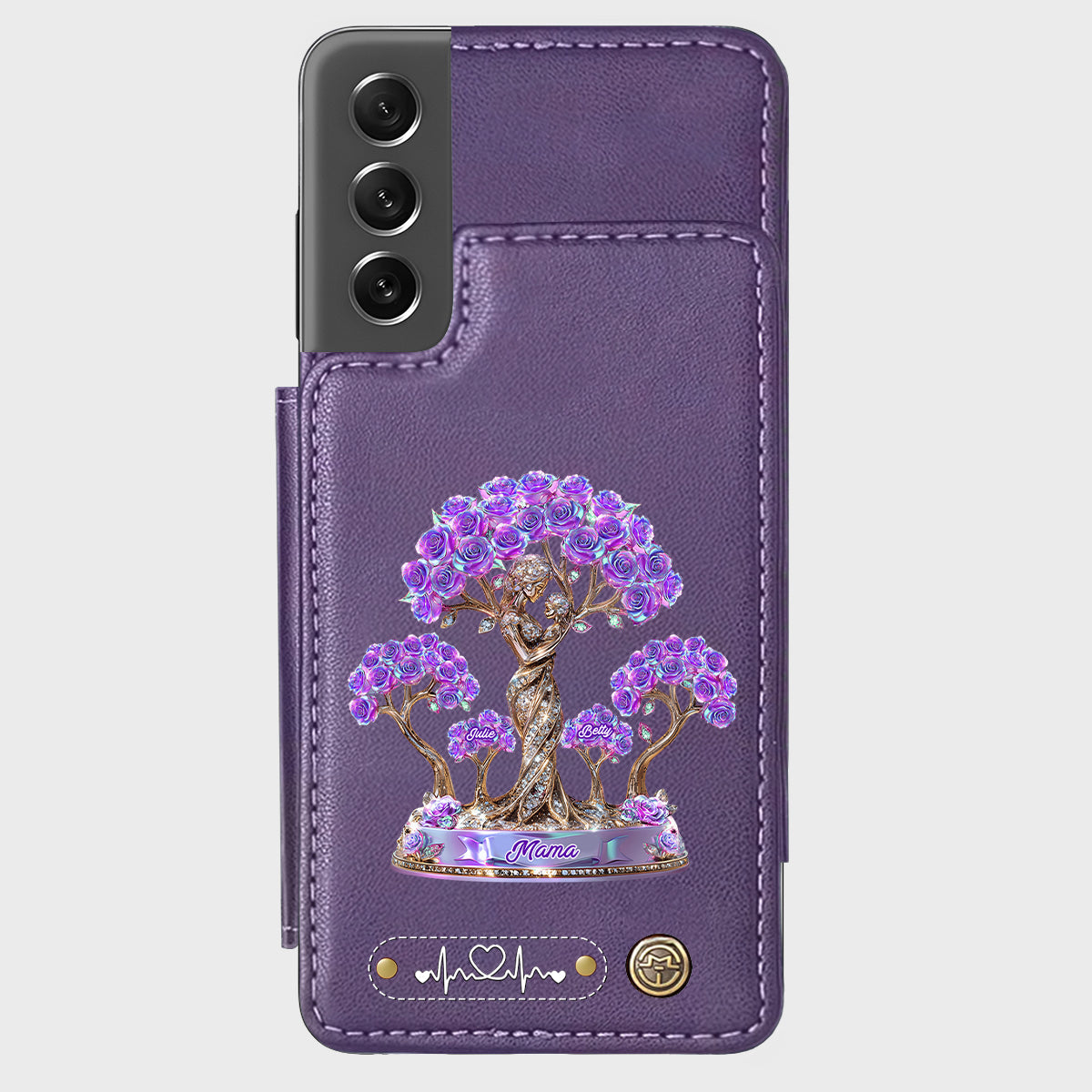 Best Mom Ever - Personalized Mother Wallet Phone Case