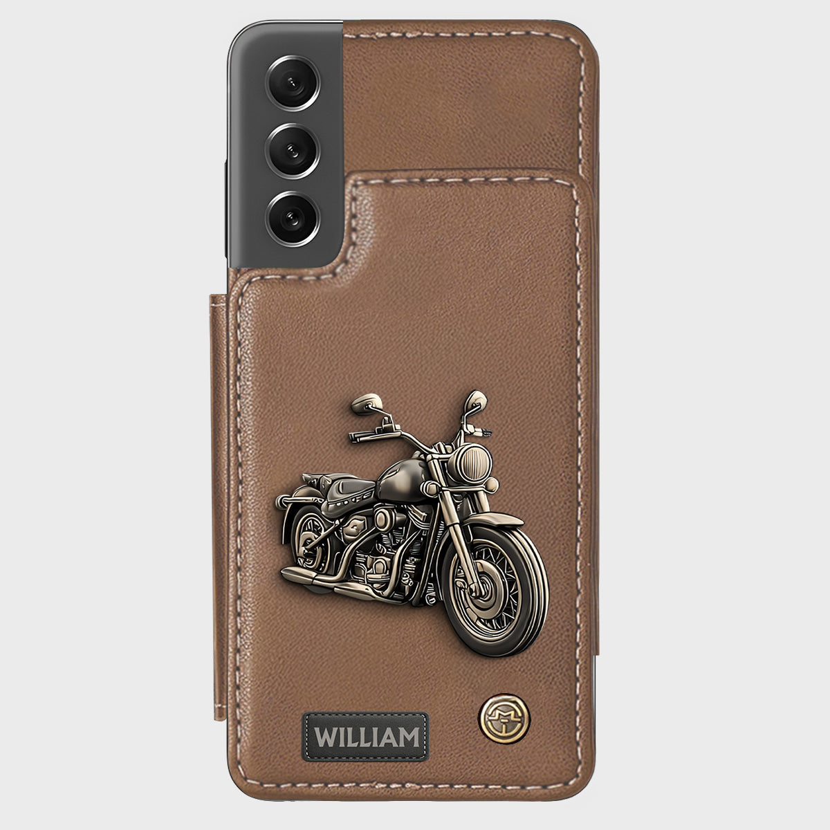 Motorcycle Enthusiast - Personalized Biker Wallet Phone Case