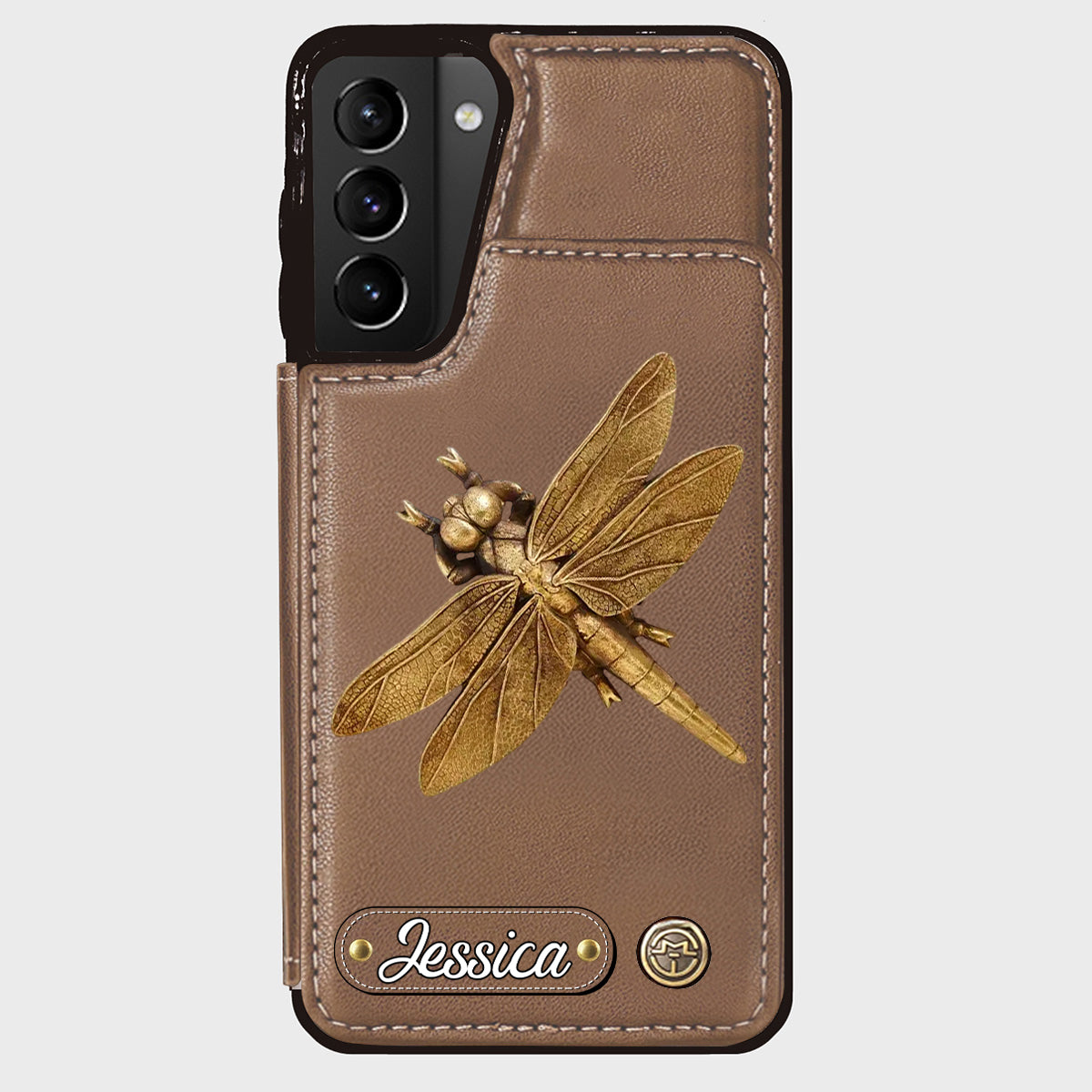 Love Garden, Beautiful Dragonfly, Butterfly, Bee, Hummingbird,... - Personalized Gardening Wallet Phone Case