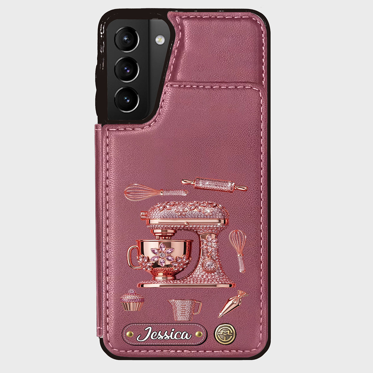 Love Baking - Personalized Baking Wallet Phone Case