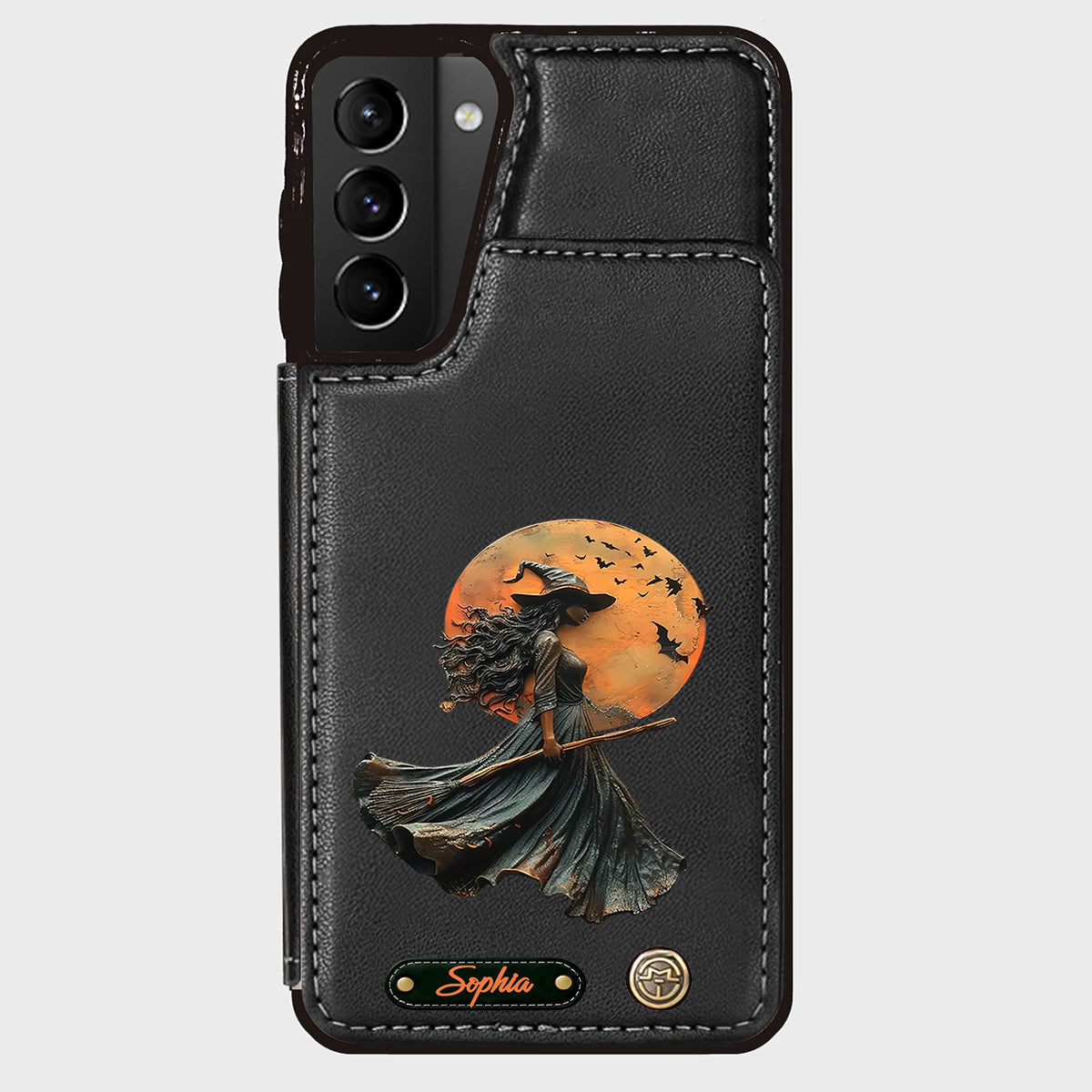 Magical Witch - Personalized Witch Wallet Phone Case