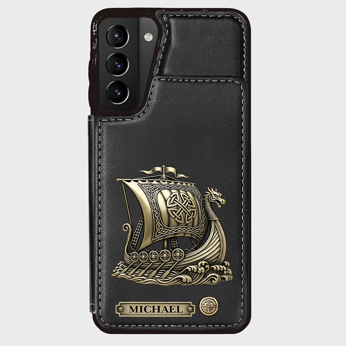 I'm A Viking - Personalized Viking Wallet Phone Case