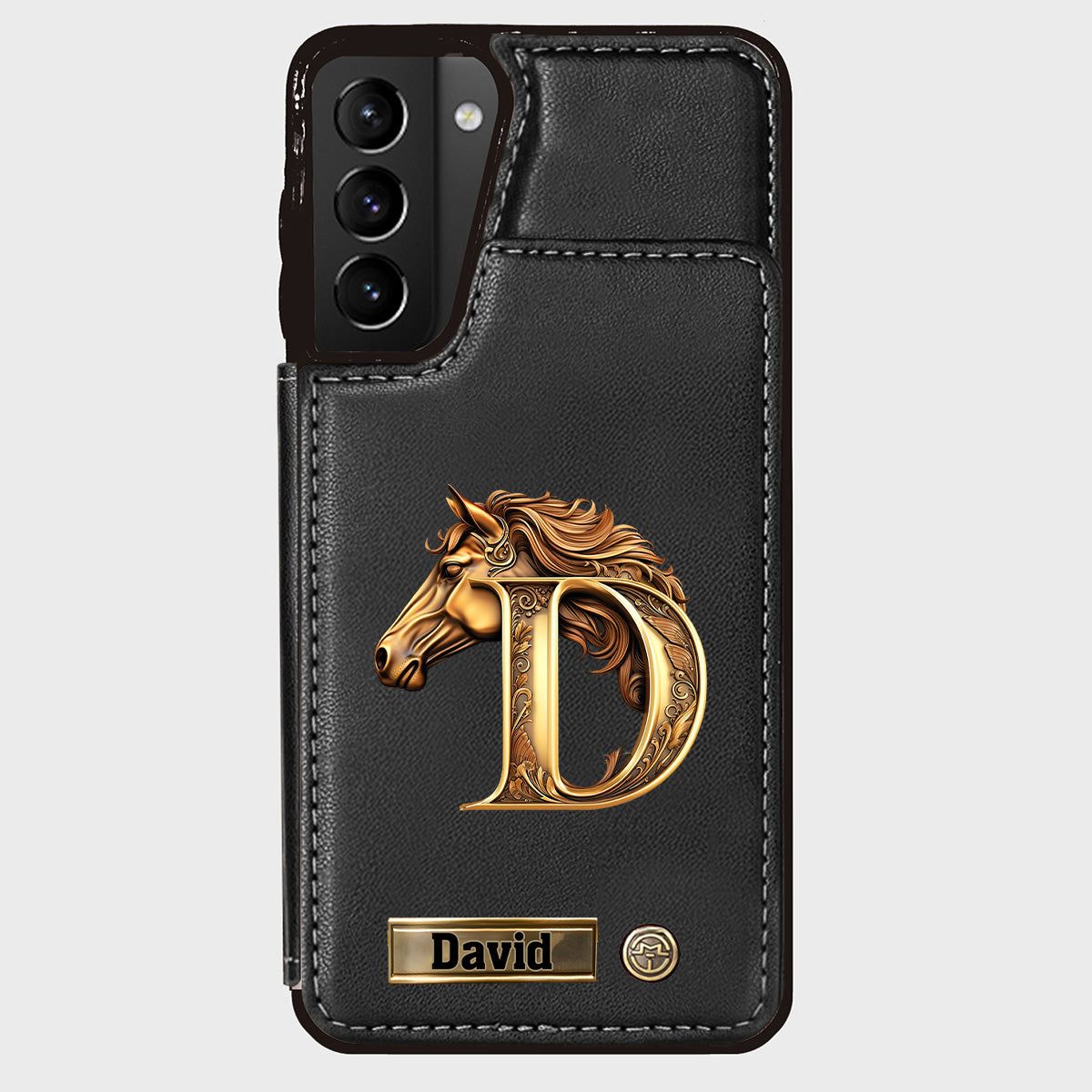 Love Horse - Personalized Horse Wallet Phone Case