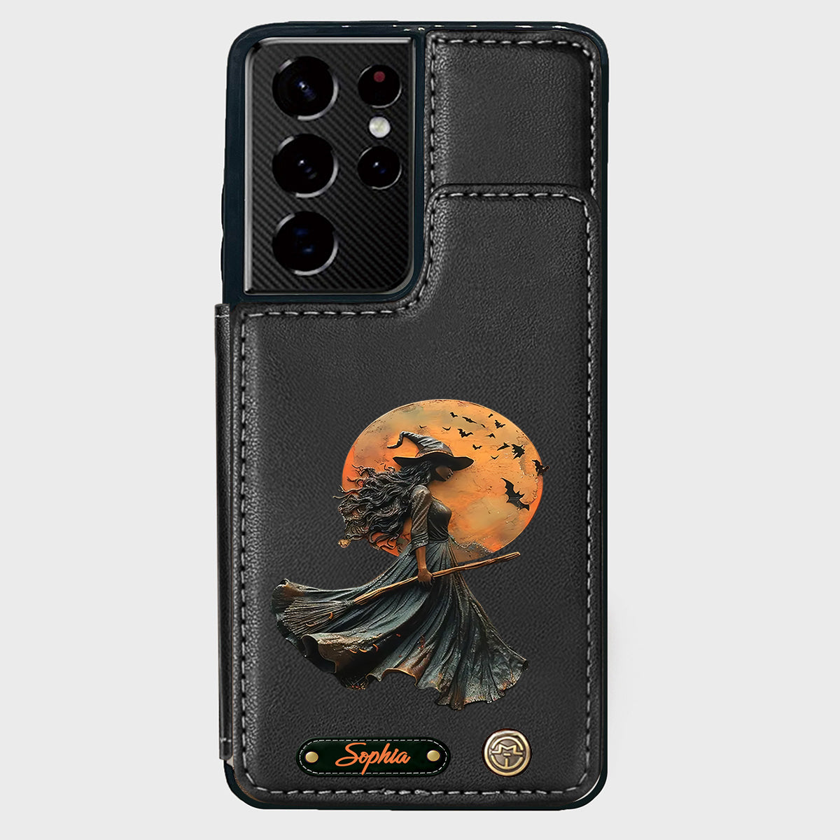 Magical Witch - Personalized Witch Wallet Phone Case