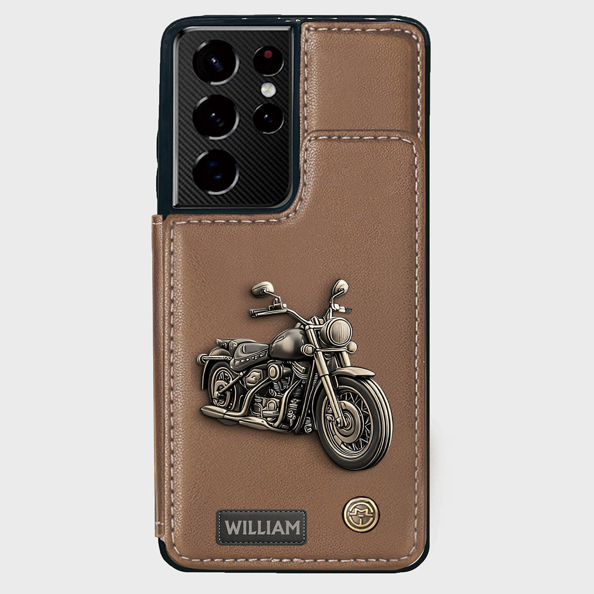 Motorcycle Enthusiast - Personalized Biker Wallet Phone Case
