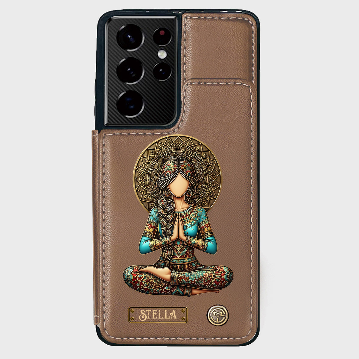 Lose Your Mind Find Your Soul - Personalized Yoga Wallet Phone Case