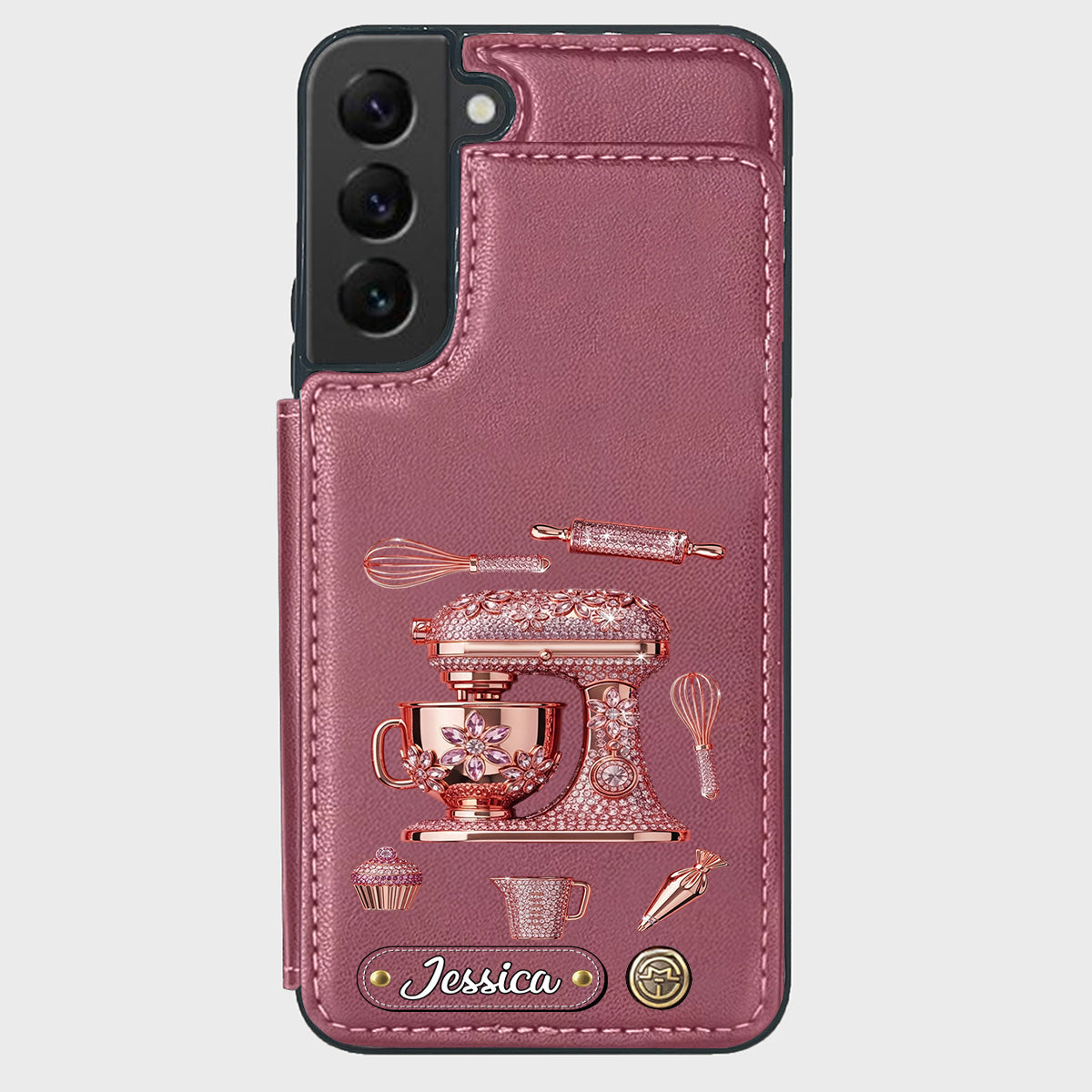 Love Baking - Personalized Baking Wallet Phone Case