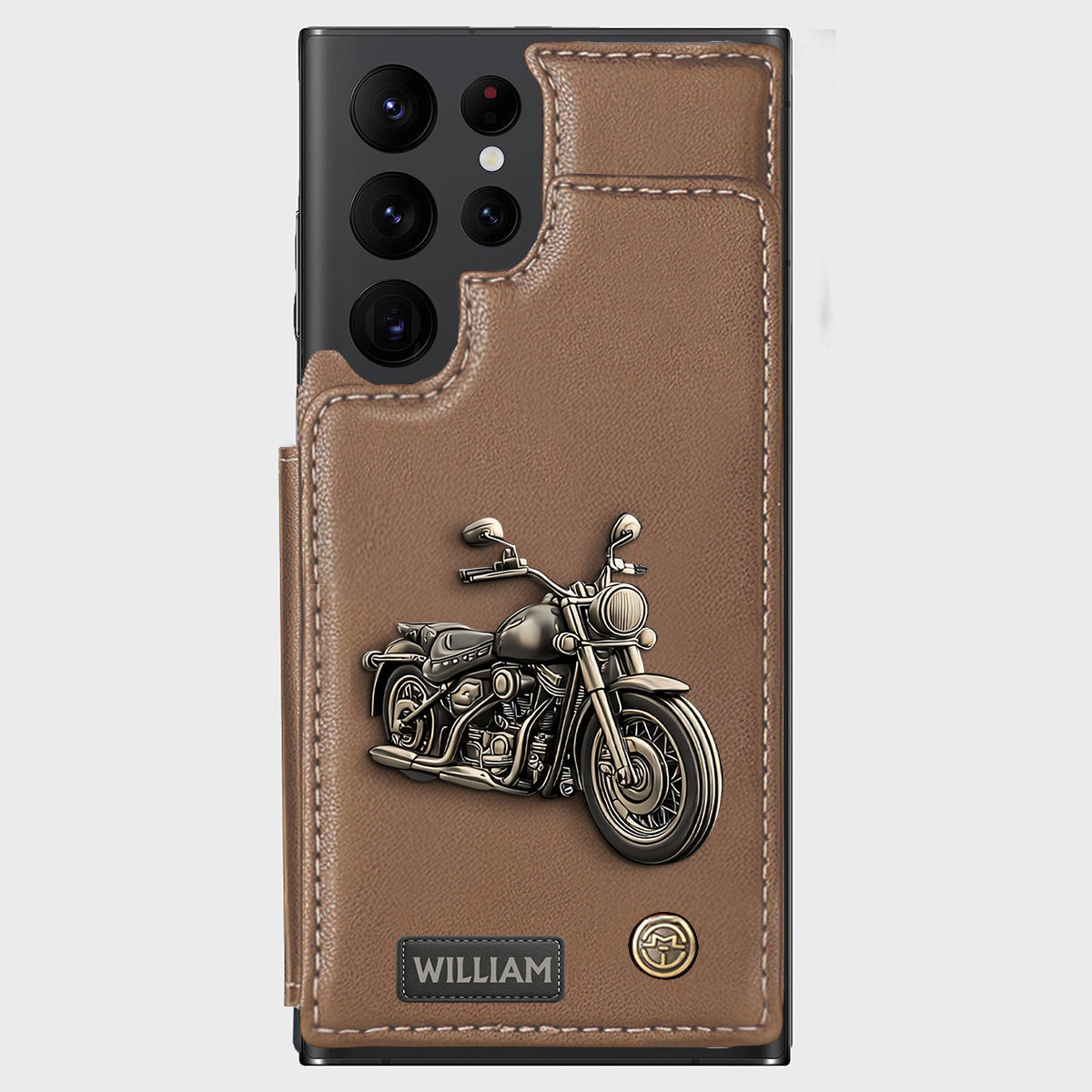 Motorcycle Enthusiast - Personalized Biker Wallet Phone Case