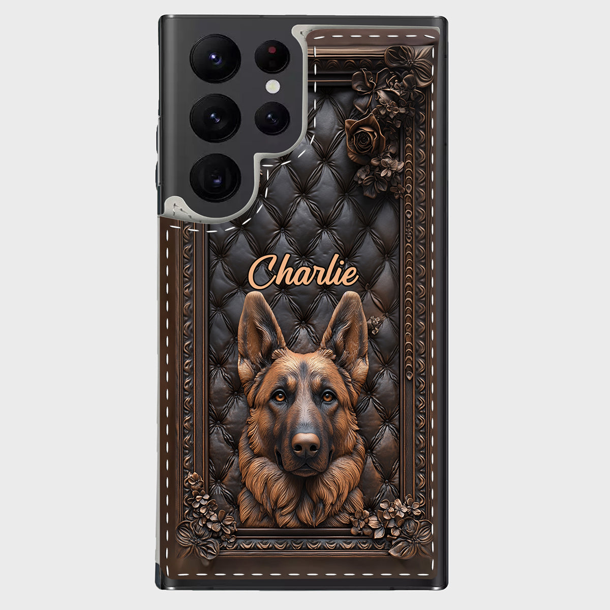 German Shepherd Lover - Personalized Dog Foldable Wallet Phone Case