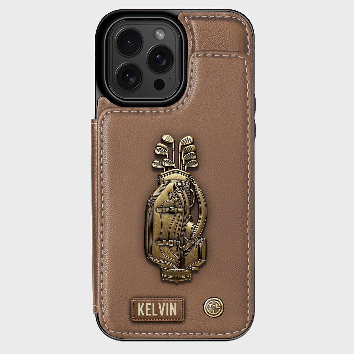 Love Golf - Personalized Golf Wallet Phone Case