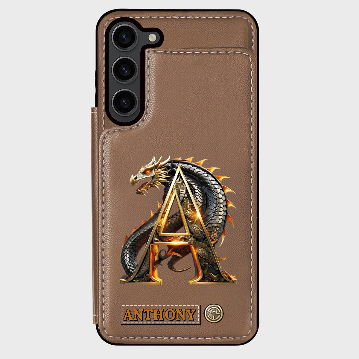 Love Dragons - Personalized Dragon Wallet Phone Case