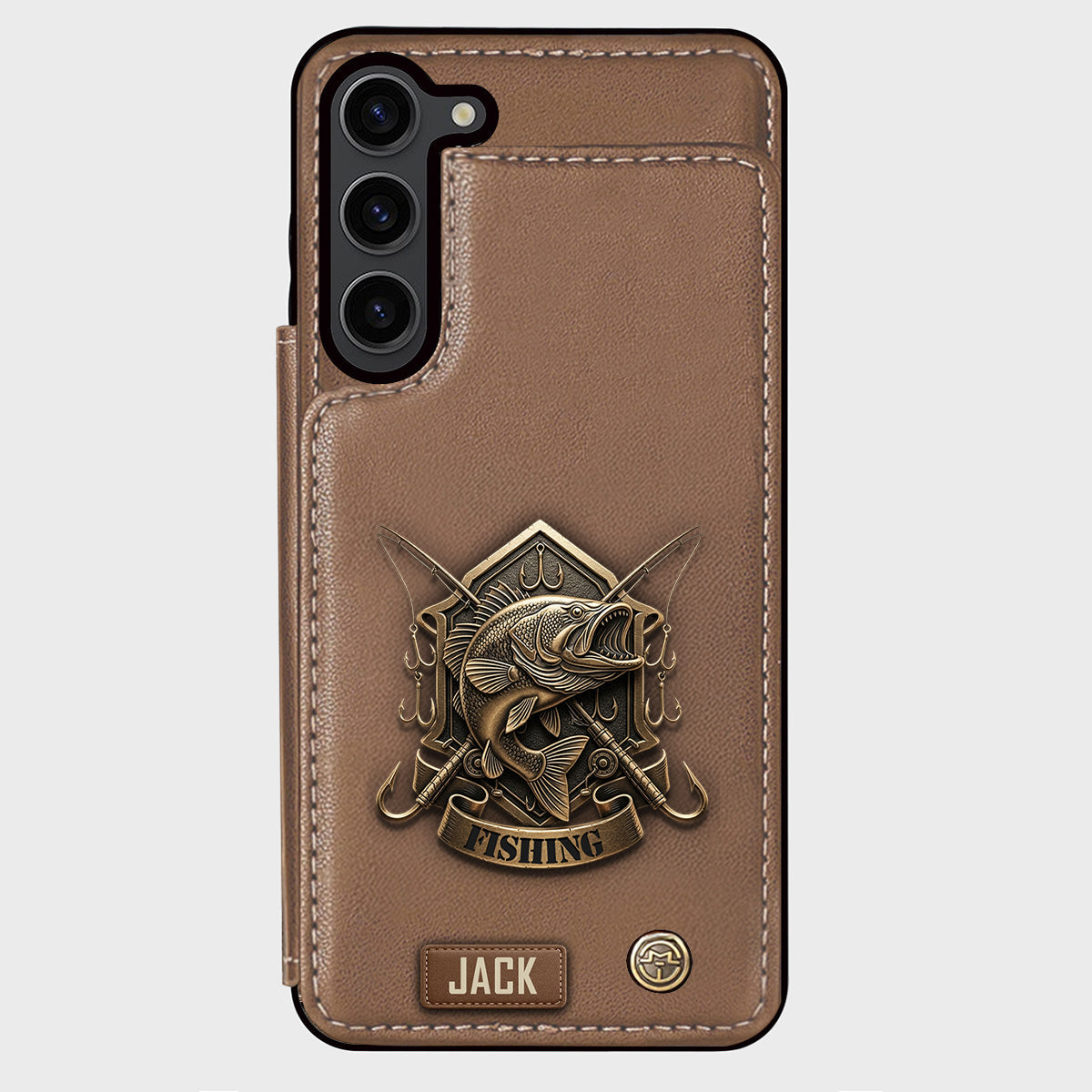 Fishing For Life - Personalized Fishing Wallet Phone Case