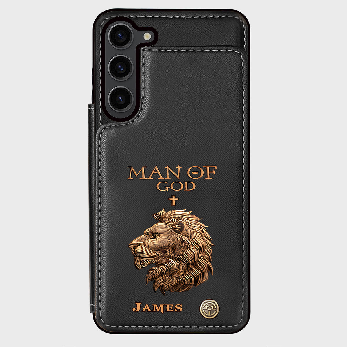 Man Of God - Personalized Christian Wallet Phone Case