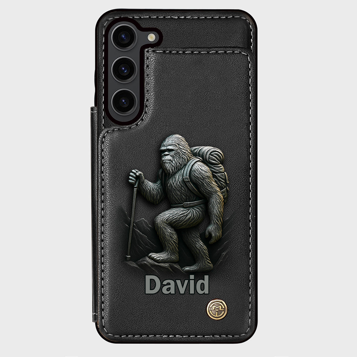 Sasquatch - Personalized Hiking Wallet Phone Case
