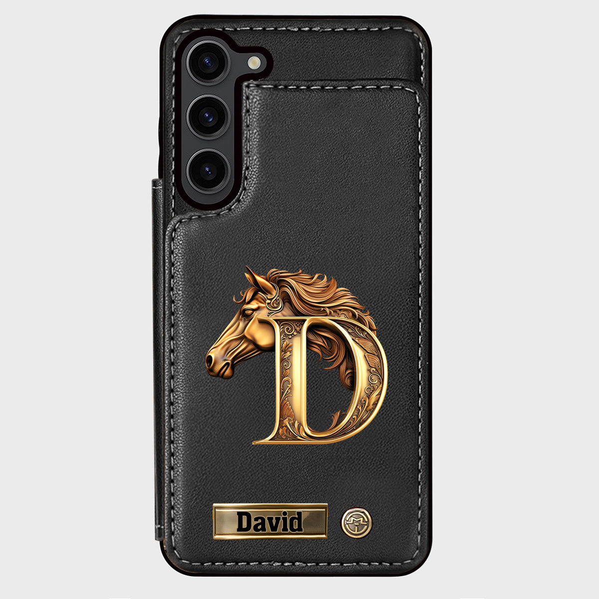 Love Horse - Personalized Horse Wallet Phone Case