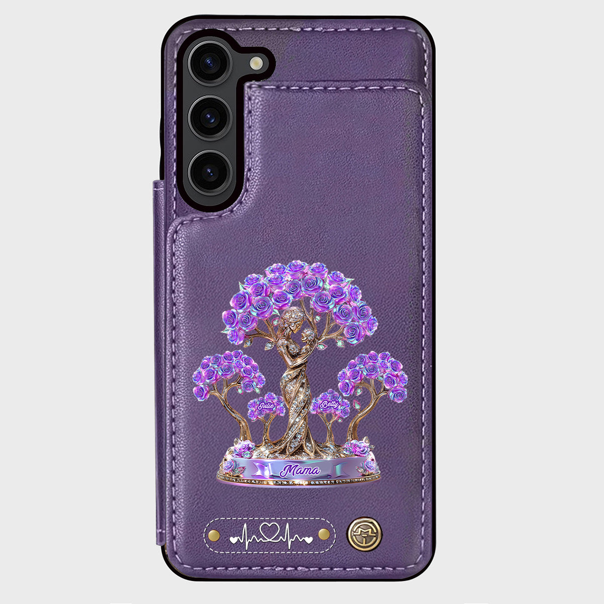 Best Mom Ever - Personalized Mother Wallet Phone Case