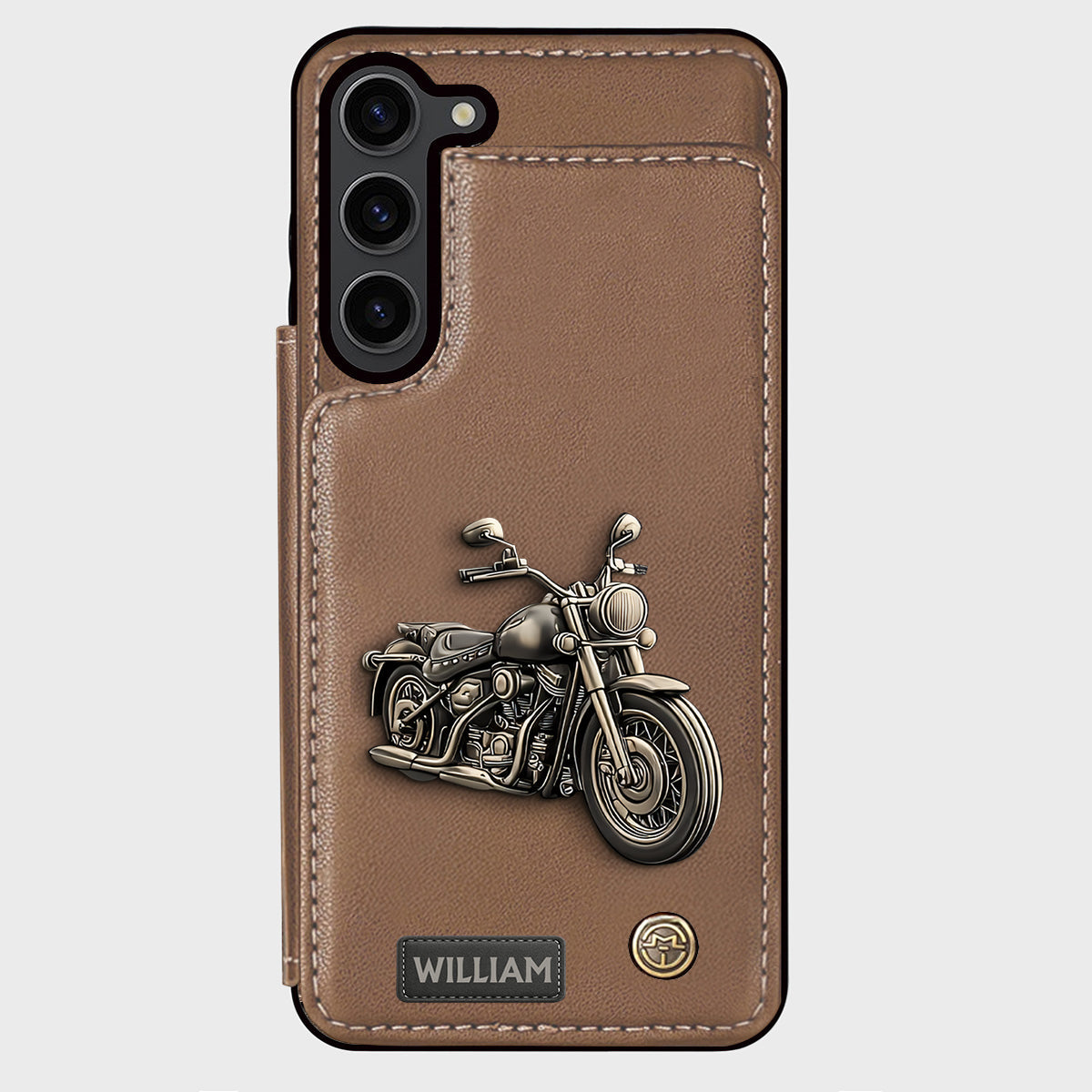 Motorcycle Enthusiast - Personalized Biker Wallet Phone Case