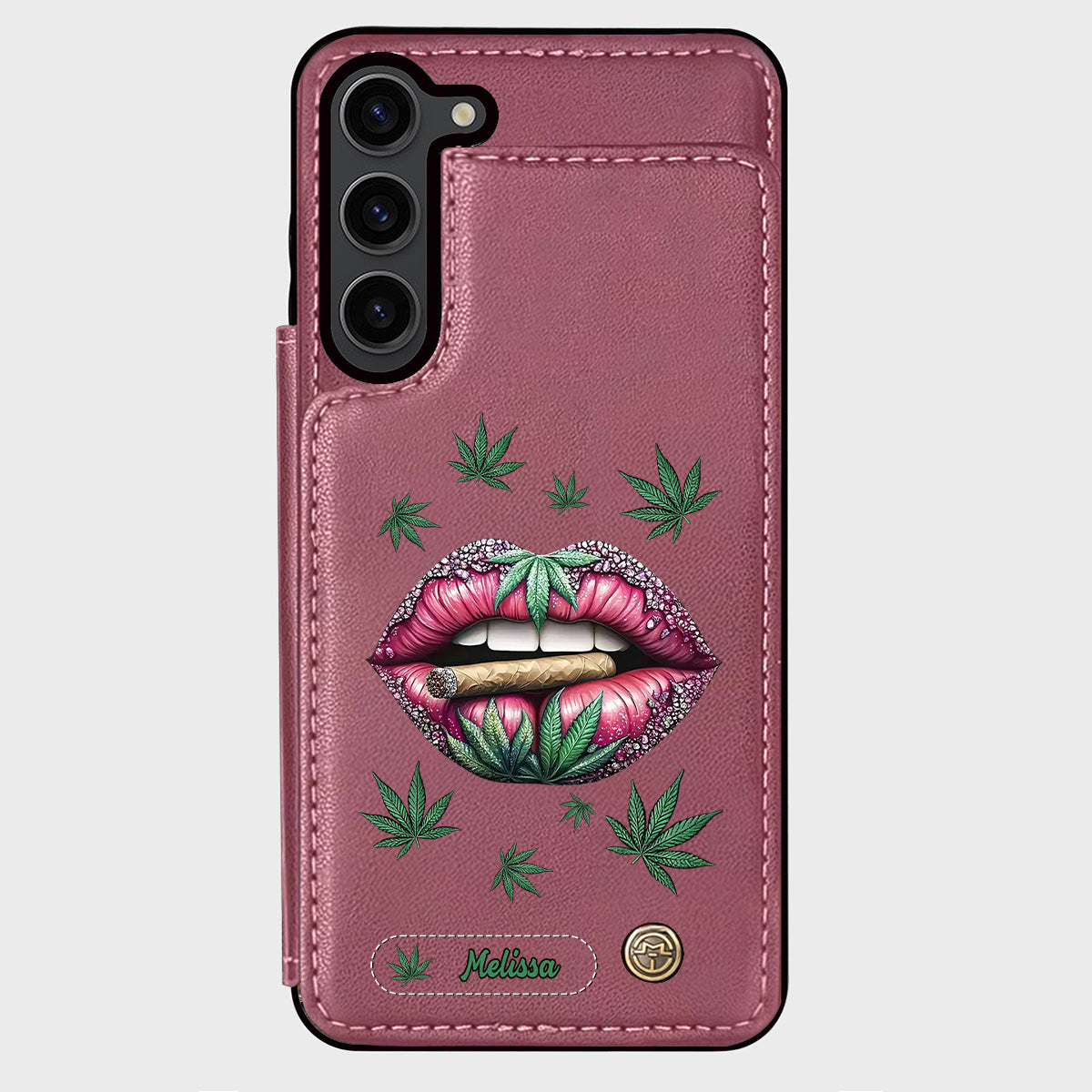 Get High - Personalized Weed Wallet Phone Case