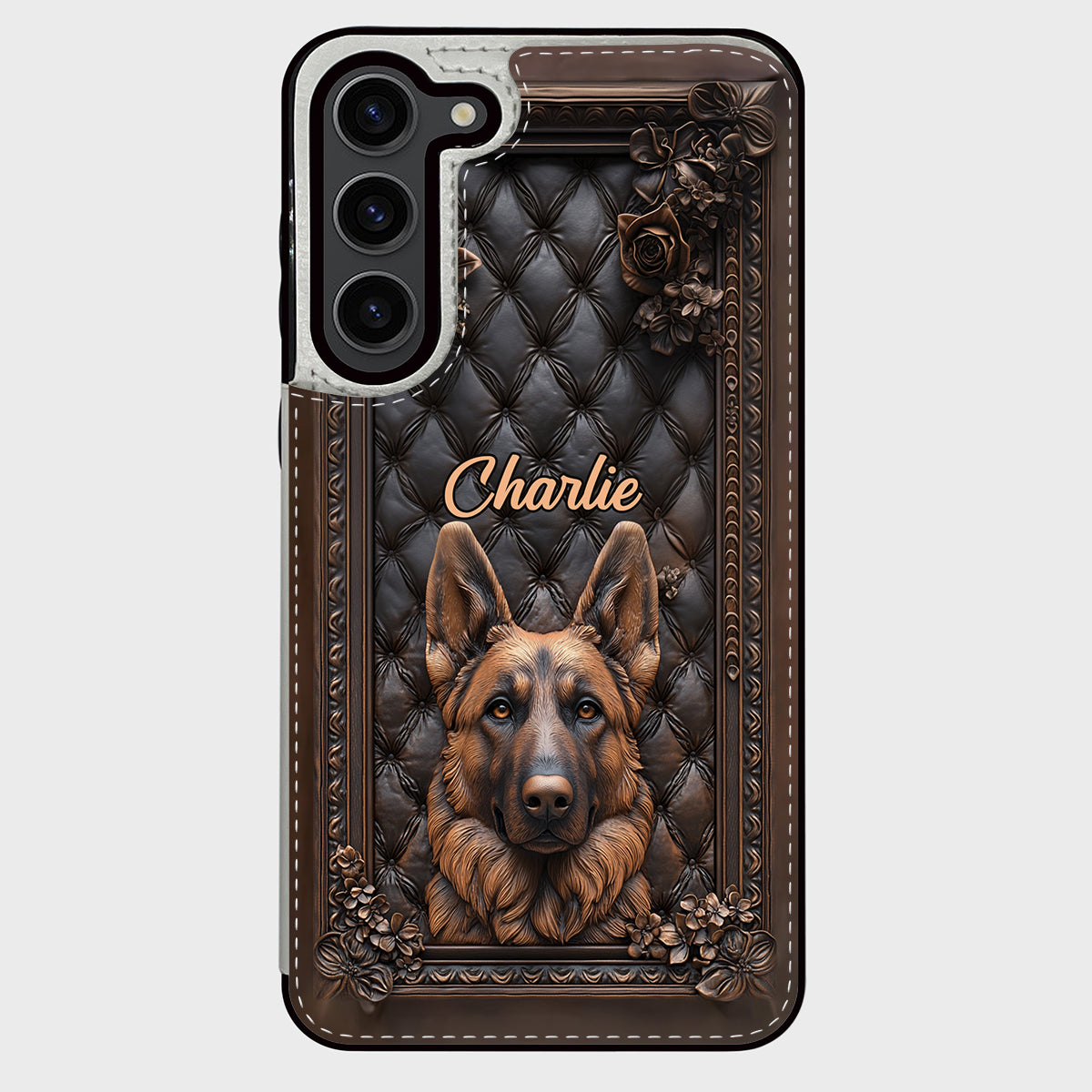 German Shepherd Lover - Personalized Dog Foldable Wallet Phone Case