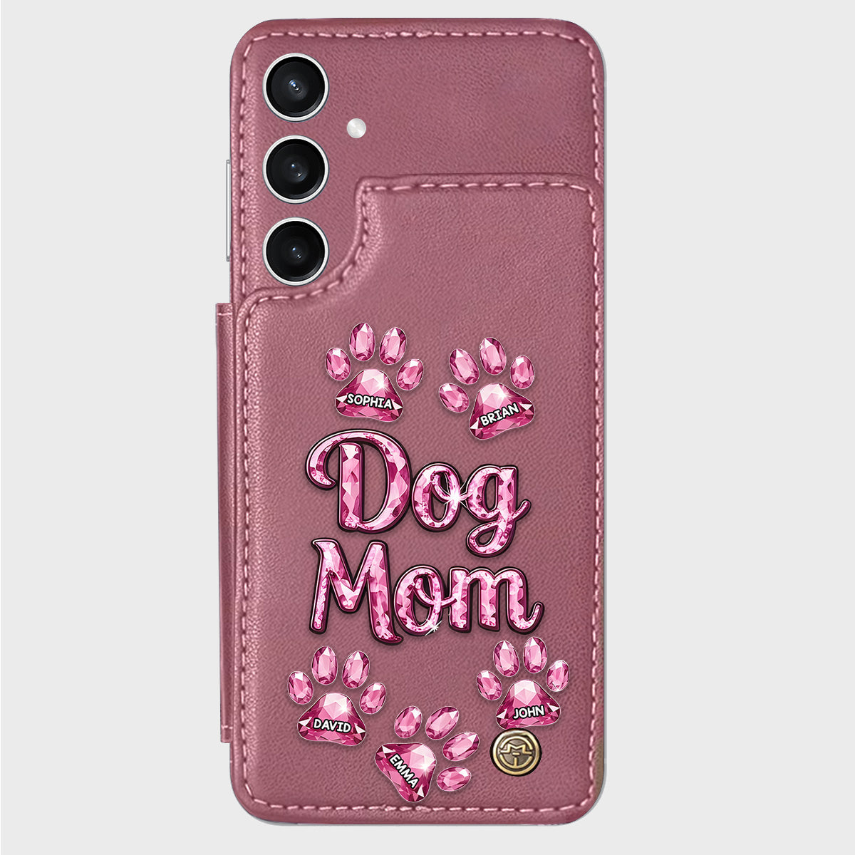 Dog Mom - Personalized Dog Wallet Phone Case