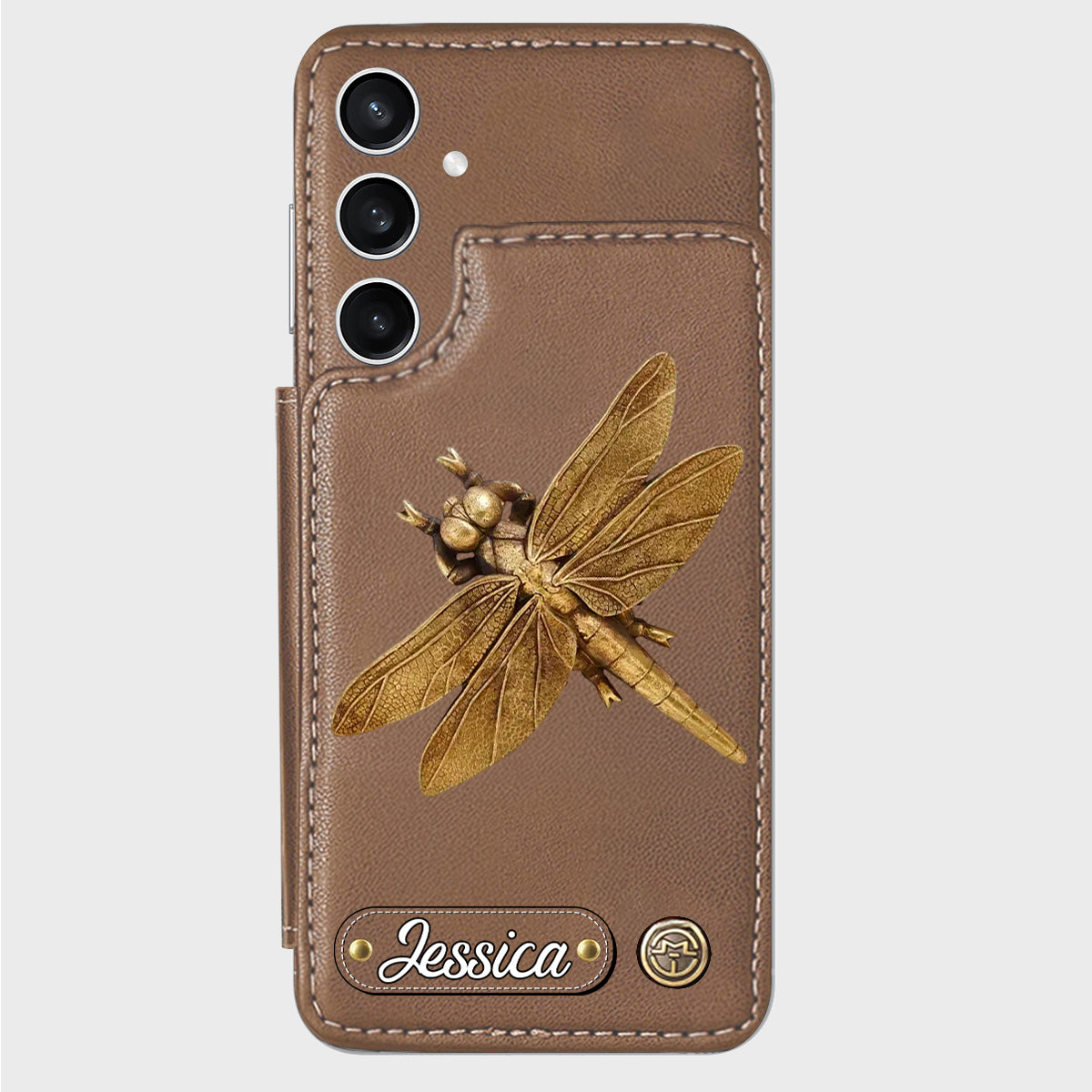 Love Garden, Beautiful Dragonfly, Butterfly, Bee, Hummingbird,... - Personalized Gardening Wallet Phone Case