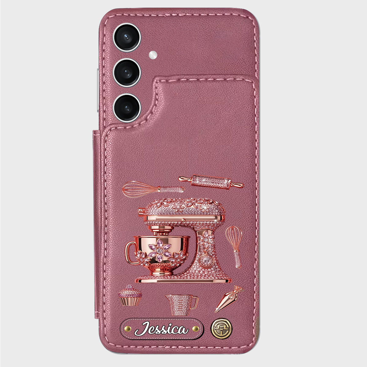 Love Baking - Personalized Baking Wallet Phone Case