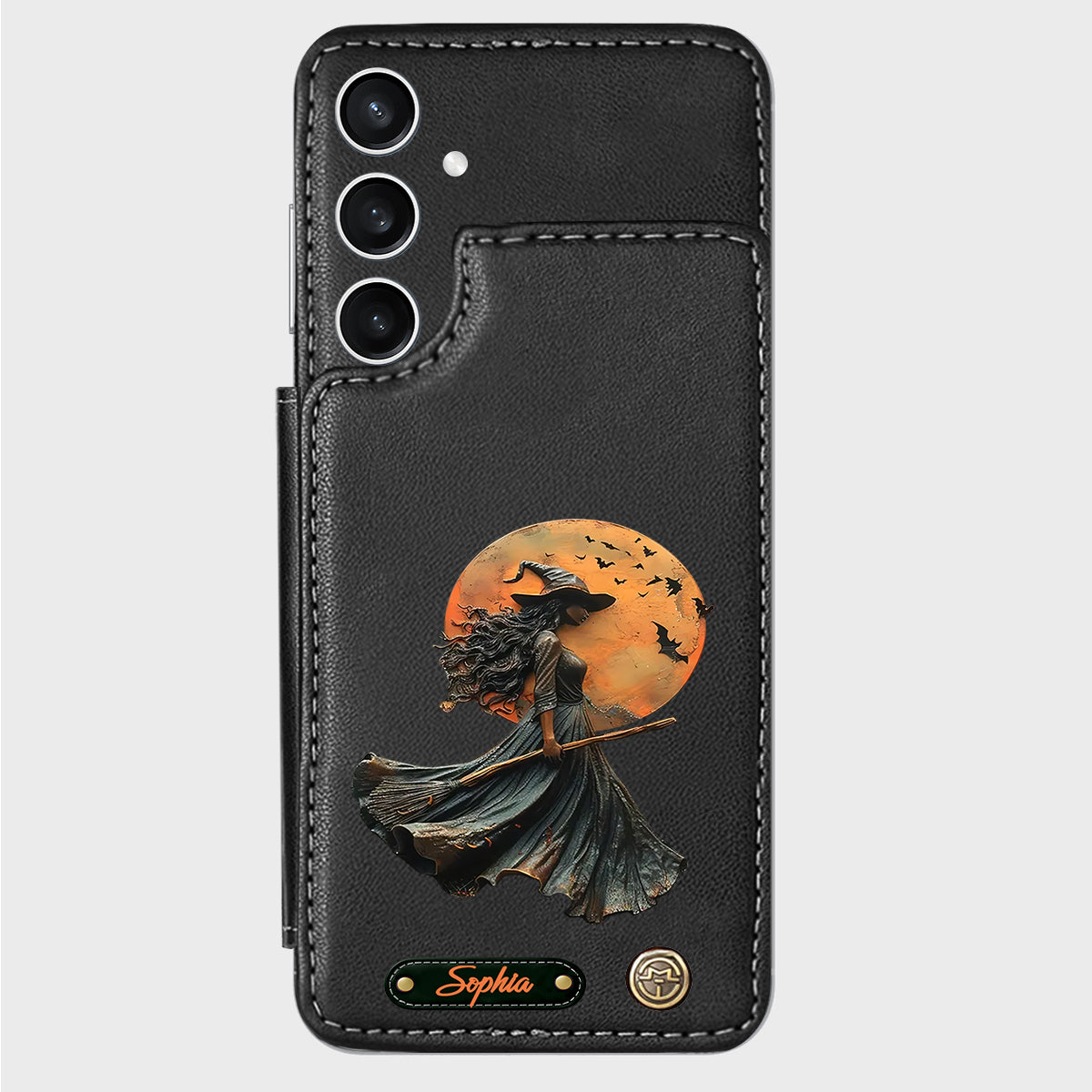 Magical Witch - Personalized Witch Wallet Phone Case